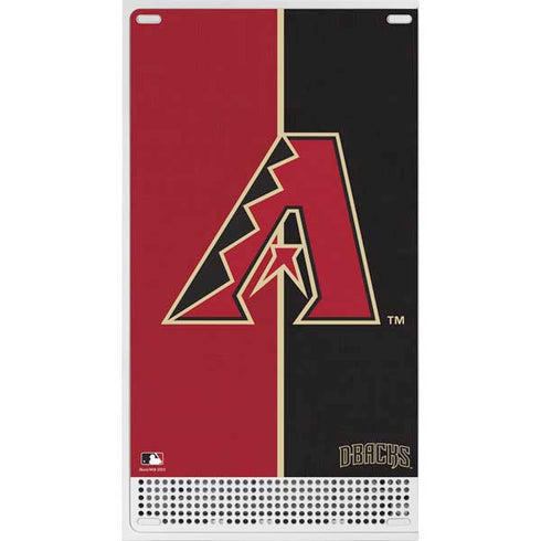 MLB Arizona Diamondbacks Split Xbox Series S Console Skin